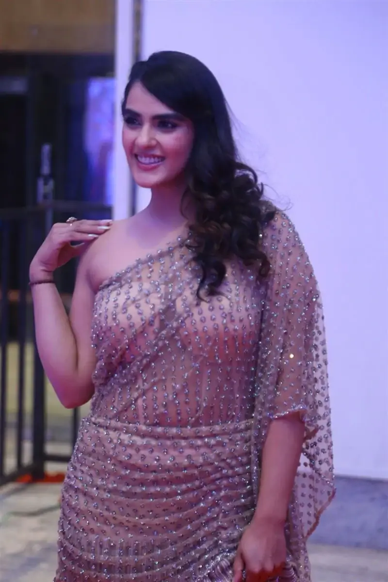 TELUGU ACTRESS KAVYA THAPAR AT BICHAGADU 2 MOVIE RELEASE EVENT 23